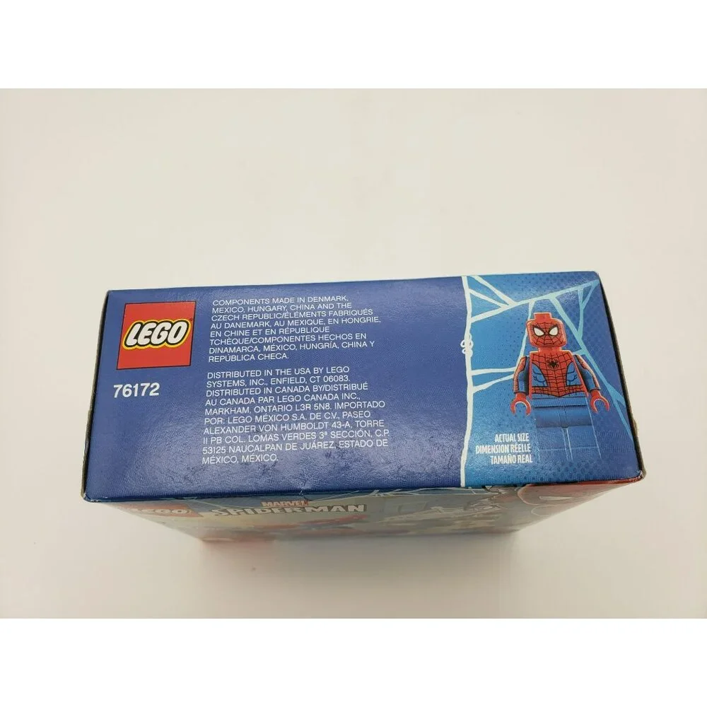 Lego 76172 Spider-Man and Sandman Showdown Super Heroes Minifigure Set 45 pcs